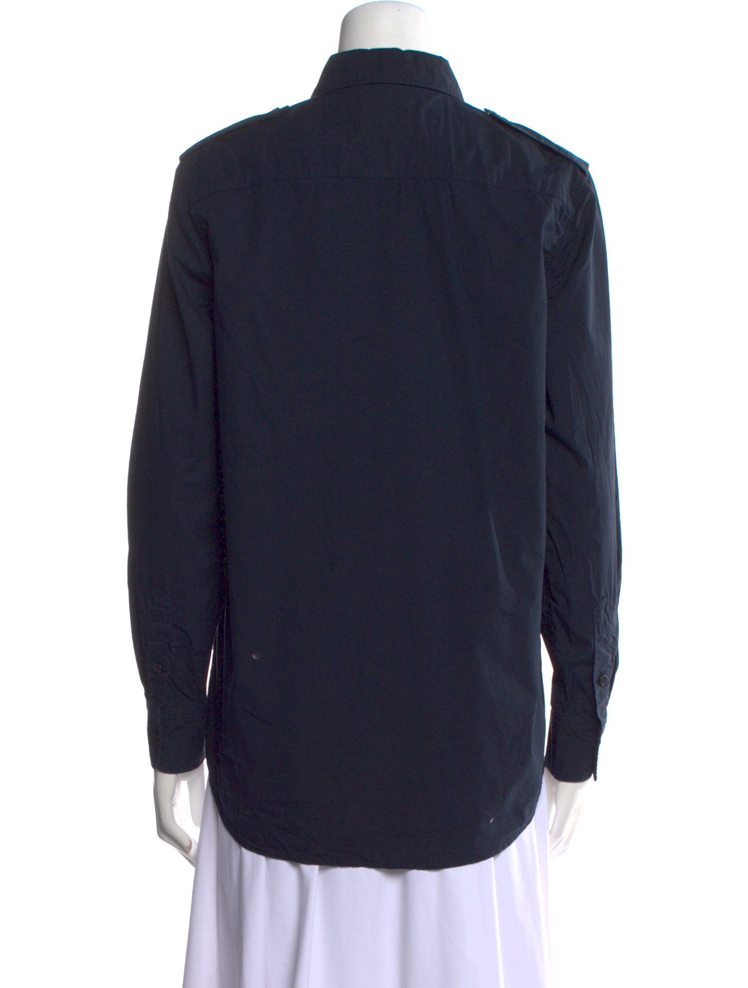 Nili Lotan Long Sleeve Button-Up Top